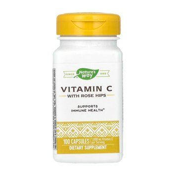 Вітамін С з біофлавоноїдами Nature's Way Vitamin C Rose Hips 100 caps 2956572041 фото