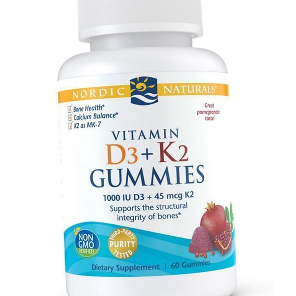 Витамин Д3 К2 Nordic Naturals Vitamin D3 K2 Gummies 1000 IU 60 жевательных мармеладок 19476 фото