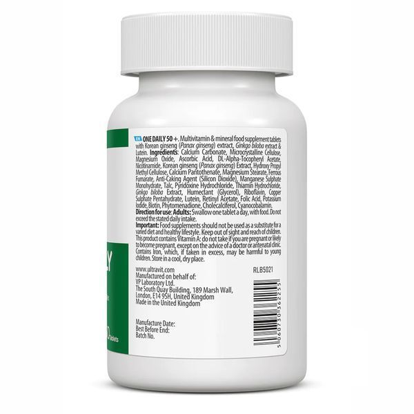 Витамины и минералы 50+ UltraVit OneDaily 50 Plus 60 caps 2956565850 фото