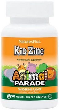 Цинк для детей Natures Plus Animal Parade Kid Zinc 90 жевательных таблеток 20626 фото