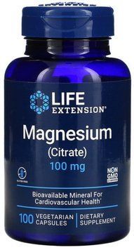 Цитрат магния Magnesium Citrate 100 mg 100 капсул 19880 фото