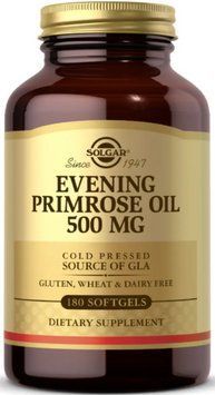 Масло вечерней примулы Slgar Evening Primrose Oil 500mg 180 гел капс 2964301550 фото
