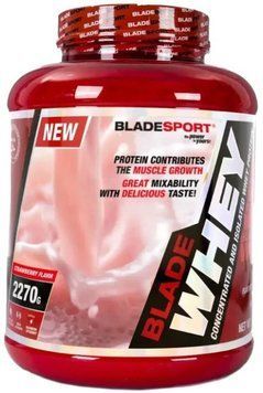 Протеїн концентрат Blade Sport Whey 2270 г Полуниця 22890-10 фото