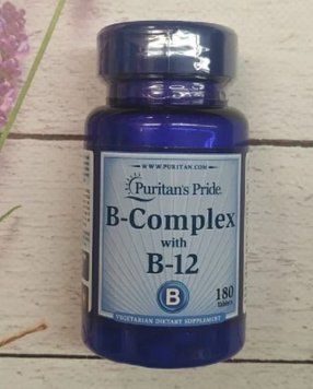 Витамины группы В + Витамин В12 Vitamin B-Complex And Vitamin B-12 180 таблеток 8845 фото