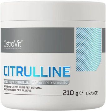 Цитруллин в порошке OstroVit Citrulline 210 грамм апельсин 8423 фото