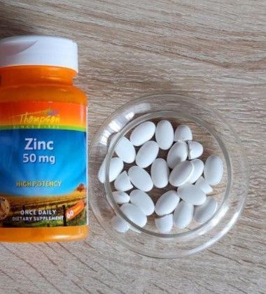 Оксида цинка Thompson Zinc 50 mg 60 таблеток 19341 фото