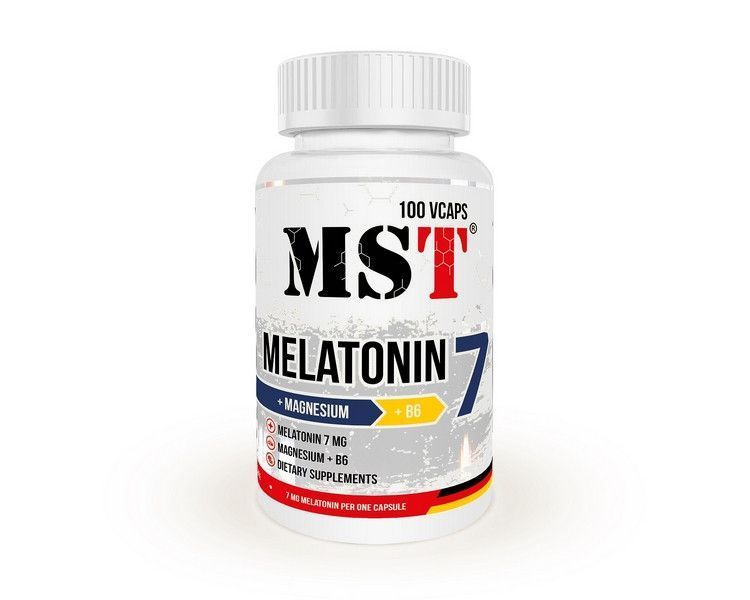 Мелатонин для нормализации сна MST Melatonin 7 mg 100 капс 18275 фото