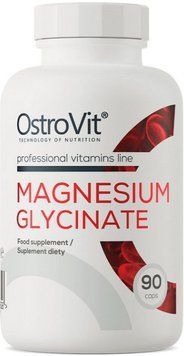 Магний OstroVit Magnesium Glycinate 90 caps 23133 фото