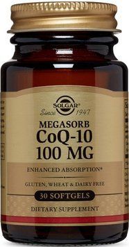 Коензим Q10 (Кофермент) Солгар Solgar CoQ-10 100 mg 30 капс 11522 фото