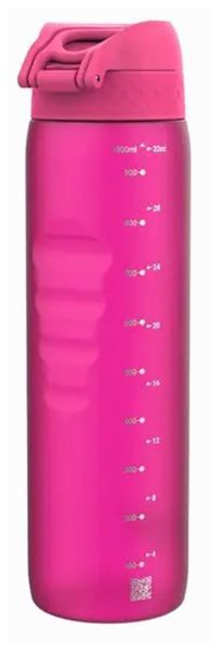 Спортивна пляшка для води PowerPlay ION8 Waterbottle 1 літр рожевий 23936 фото