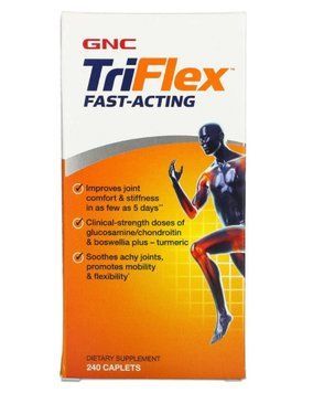 GNC TriFlex Fast-Acting 240 caplets 19655 фото