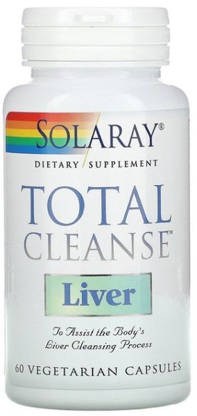 Очистка печени Solaray Total Cleanse Liver 60 капсул 19869 фото