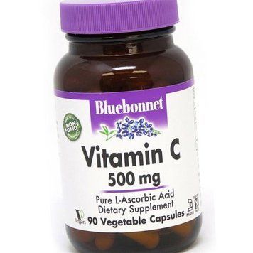 Вітамін С Bluebonnet Nutrition Vitamin C 500 mg 90 капсул 19778 фото