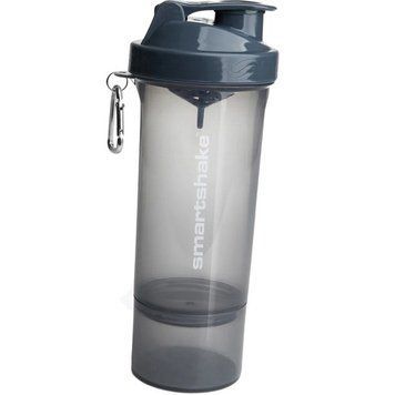 Шейкер 2в1 SmartShake Slim Grey 500 мл серый 21062 фото