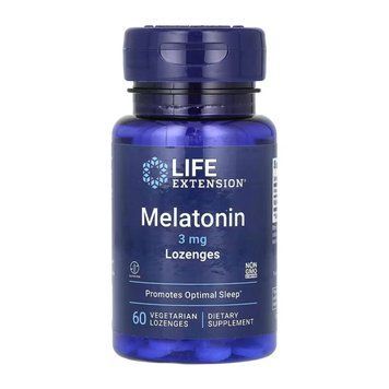 Мелатонин для сна Life Extension Melatonin 3mg 60 таб для расссасывания 2956573252 фото