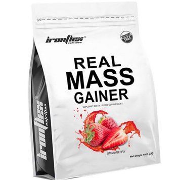 Высокоуглеводный гейнер для набора веса IronFlex Mass Gainer 1000 г 19255 фото