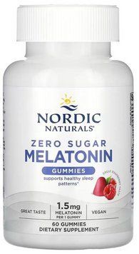 Мелатонин Nordic Naturals Zero Sugar Melatonin 60 жев таб малина 2976278017 фото