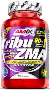 Магний цинк В6 AMIX Трибулус Tribu ZMA 90 таблеток 4108 фото