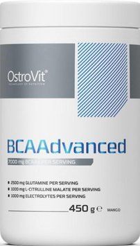 ВСАА Глютамин Цитрулин OstroVit BCAAdvanced 450г манго 22101 фото