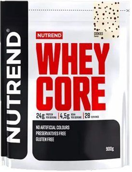 Сироватковий протеїн Nutrend Whey Core 900г печиво 22032 фото