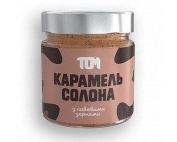 Арахісова паста TOM peanut butter 200 г Карамель солона 18956 фото