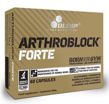 Olimp Arthroblock Forte Sport Edition 60 капс 10771 фото