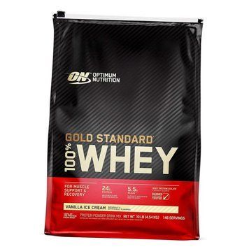 Сироватковий протеїн Optimum Nutrition 100% Whey Gold Standard 4,5 kg 113 фото