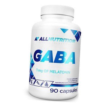 Габа гамма-аміномасляна кислота All Nutrition Gaba 90 капсул 21707 фото