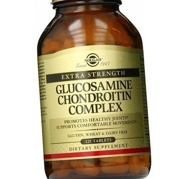Для суглобів та зв'язок Solgar Glucosamine Chondroitin Complex Extra Strength 225 таб 19685 фото