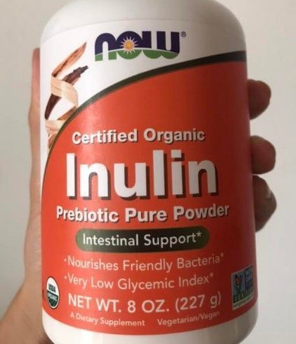 Інулін NOW Inulin Pure Powder 227 г 18257 фото