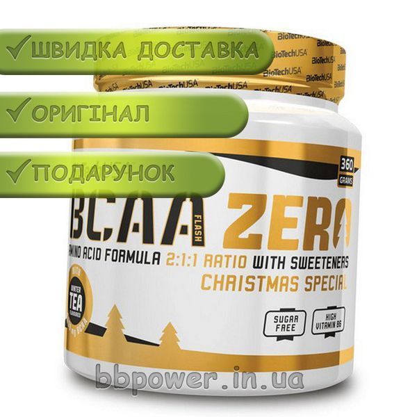 Аминокислота BioTech BCAA Zero 360 г 8861 фото