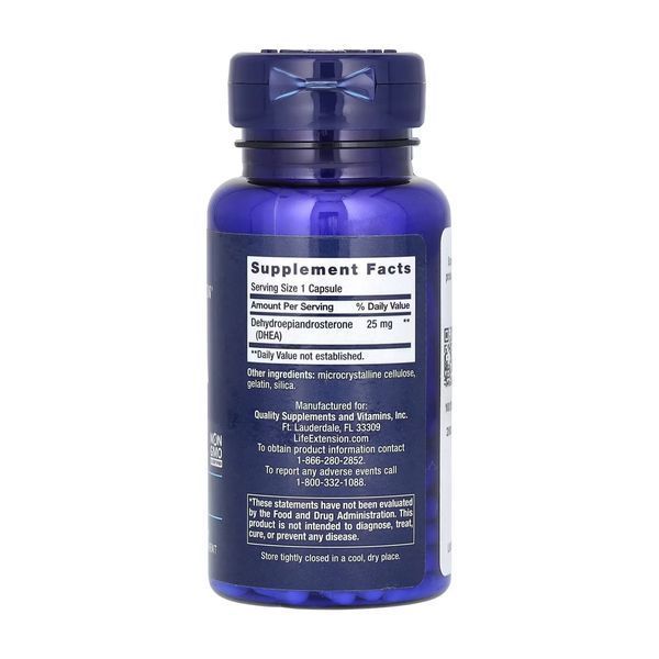 ДГЕА Life Extension DHEA 25 mg 100 caps 2956571561 фото