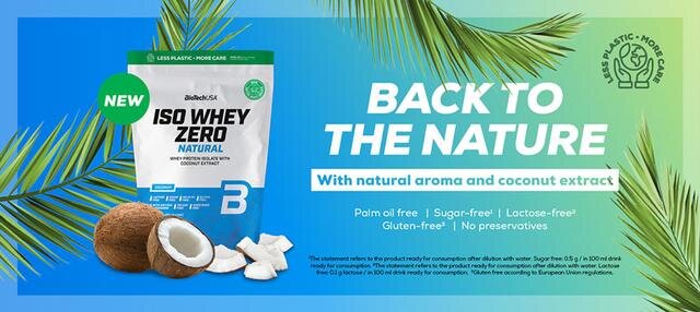 BioTech Iso Whey Zero Natural 500 BioTech Iso Whey Zero Natural
